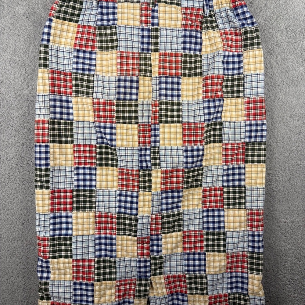 Vintage orvis quilt block skirt size 16 cottagecore - Picture 4 of 9